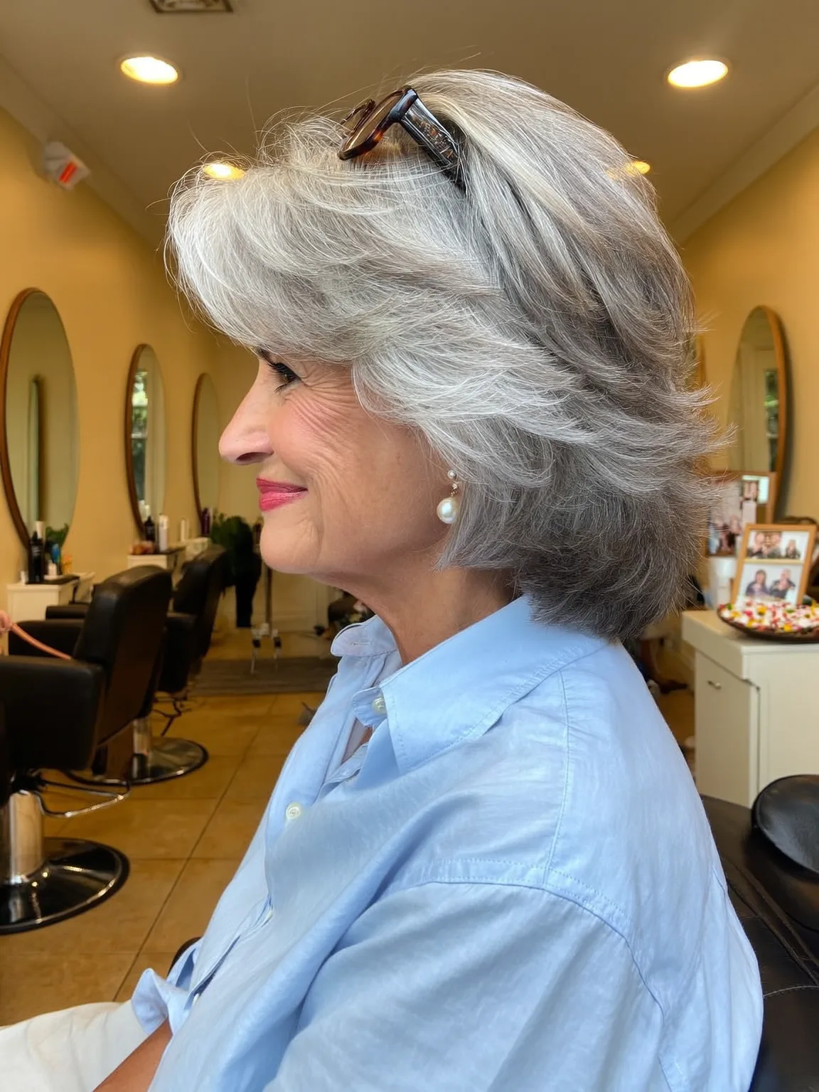 50 Edgy Asymmetric Bob Haircuts for Women Over 40